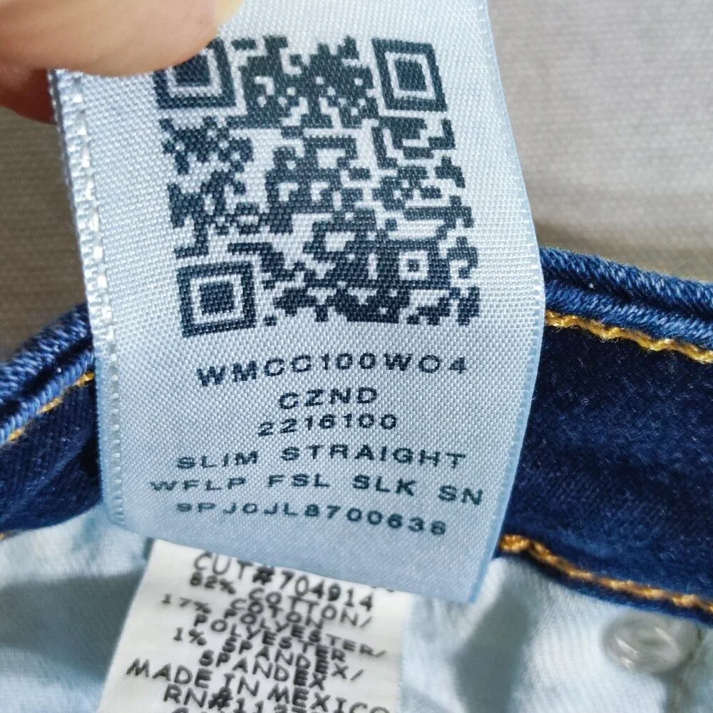 True Religion slim straight jeans women's size 29 dark wash ink blue colour - Picture 8 of 16